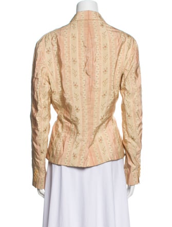 Ralph Lauren Purple Label Silk Floral Print Jacket