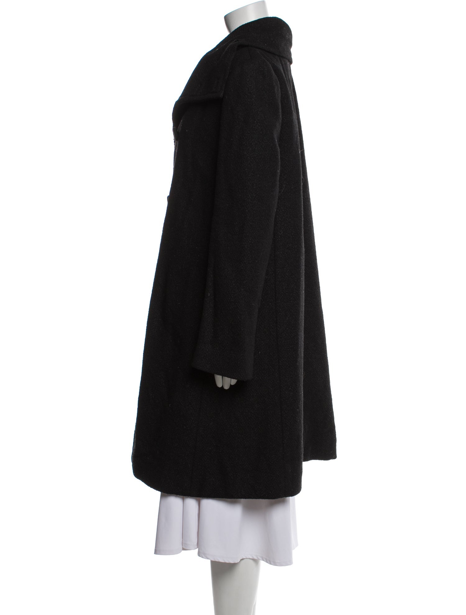 Ralph Lauren Purple Label Faux Fur Coat