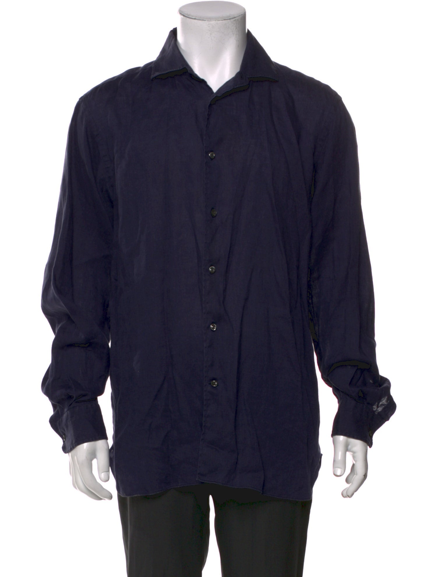Ralph Lauren Purple Label Linen Long Sleeve Shirt