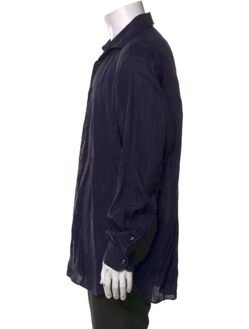 Ralph Lauren Purple Label Linen Long Sleeve Shirt