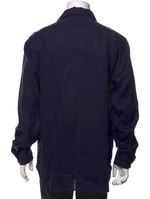 Ralph Lauren Purple Label Linen Long Sleeve Shirt
