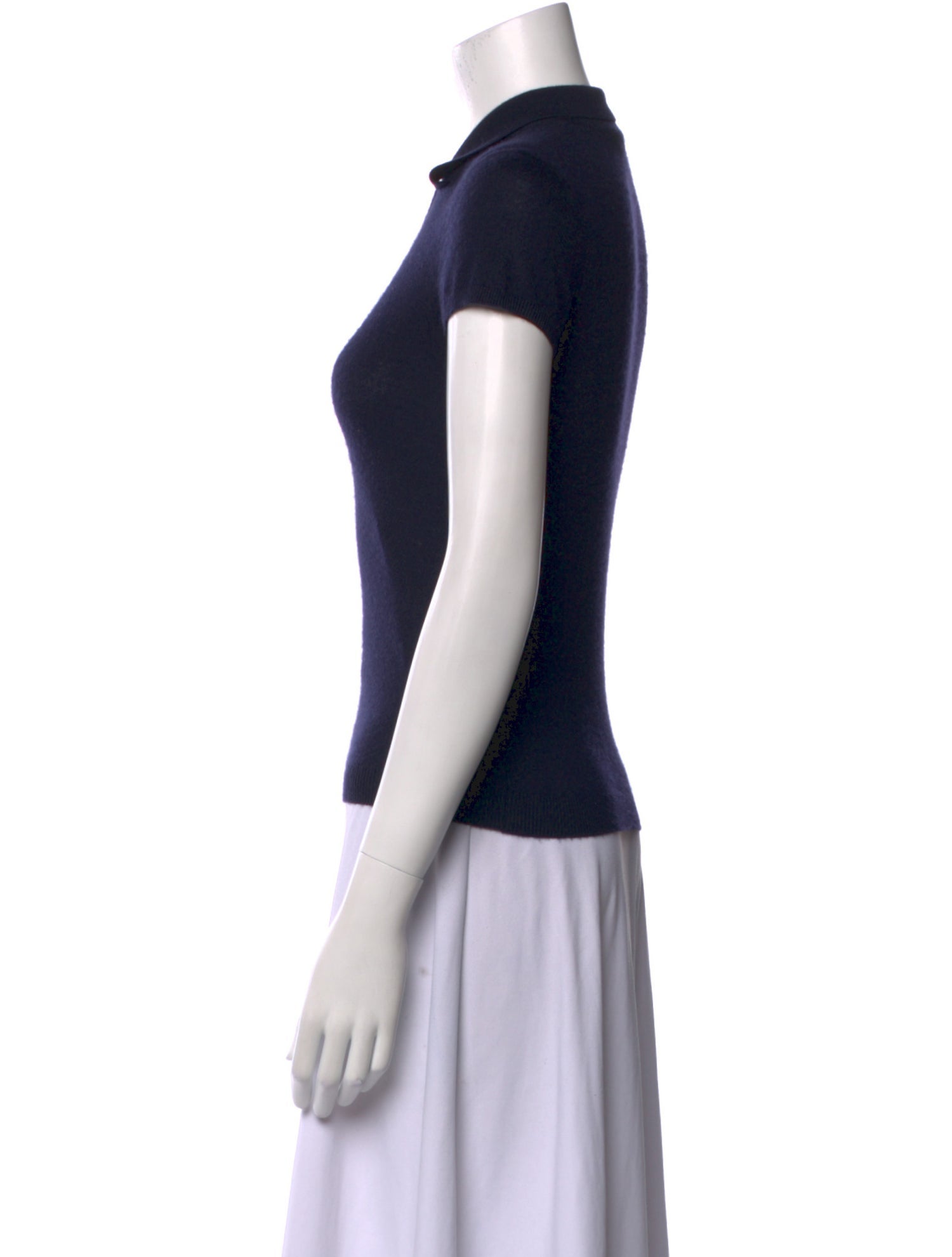 Ralph Lauren Purple Label Cashmere Short Sleeve Polo