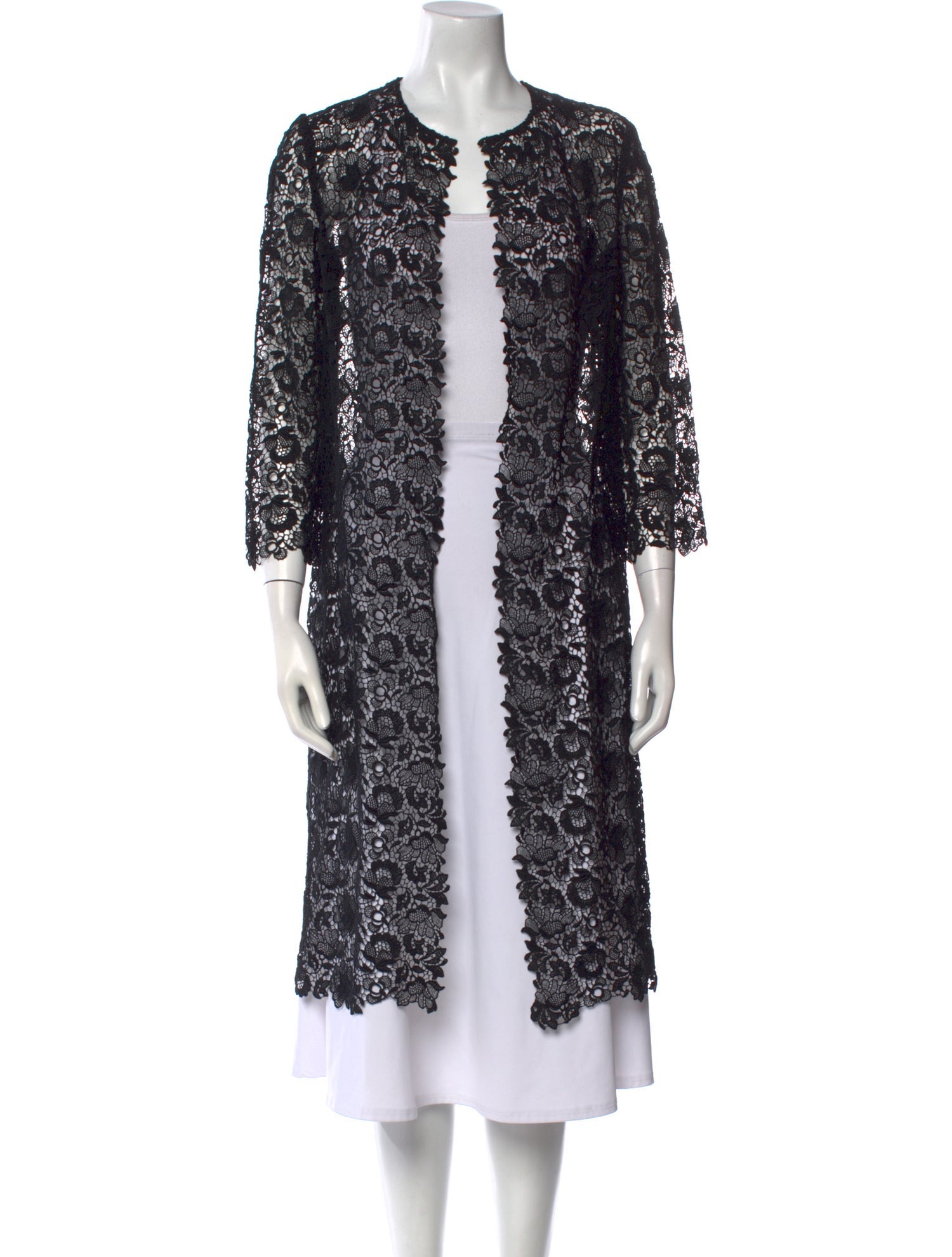 Ralph Lauren Purple Label Lace Patterned Jacket