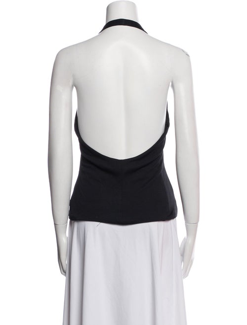 Ralph Lauren Purple Label Halterneck Sleeveless Top