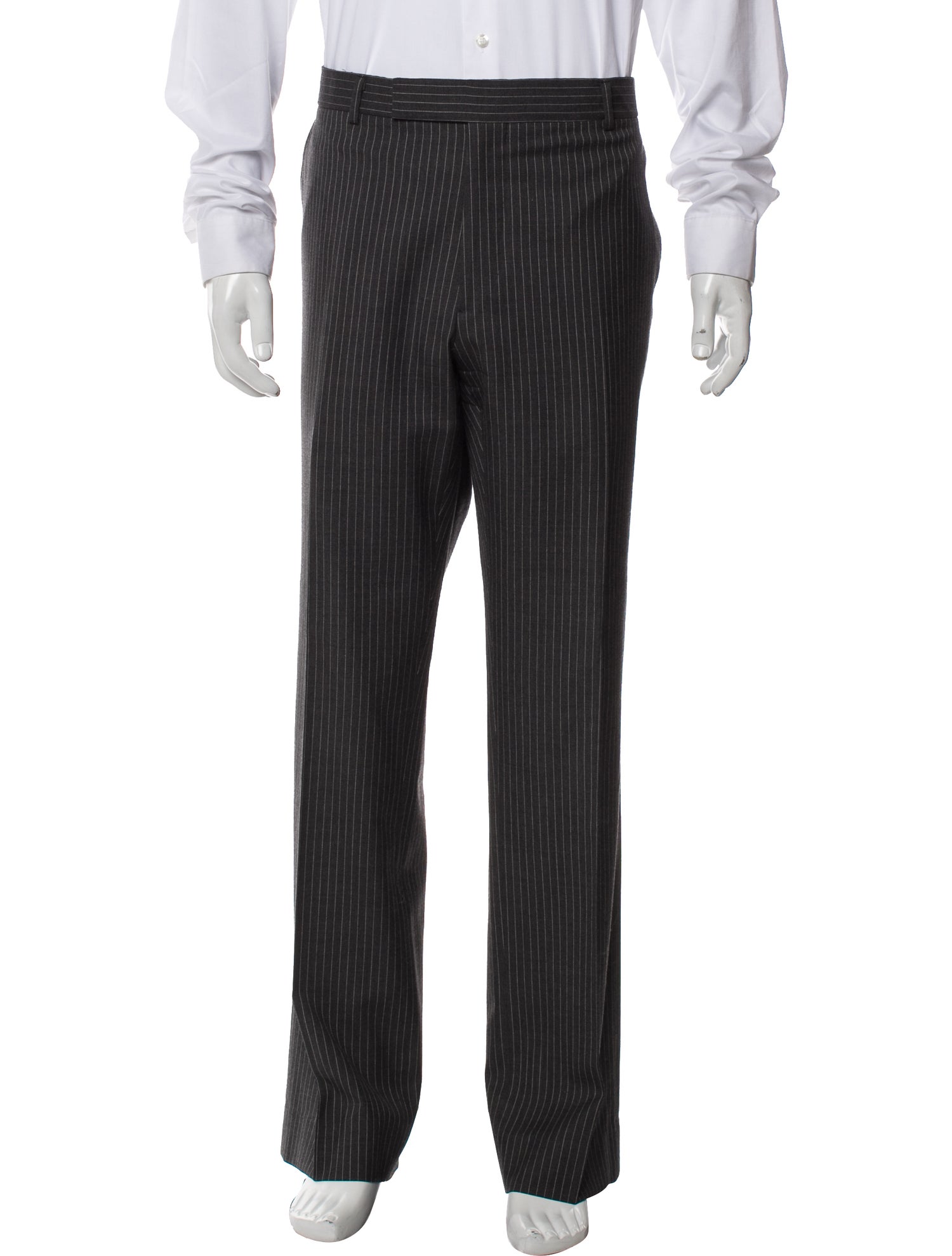 Ralph Lauren Purple Label Striped Dress Pants