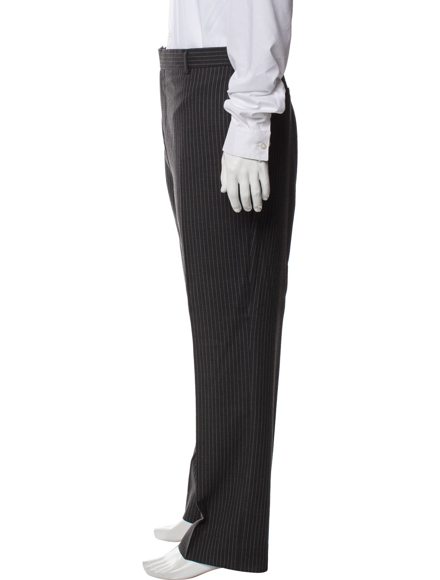 Ralph Lauren Purple Label Striped Dress Pants