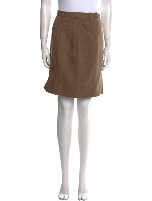 Ralph Lauren Purple Label Wool Knee-Length Skirt