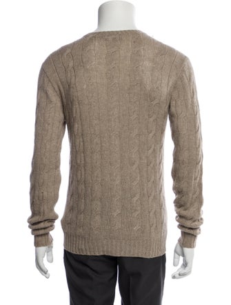 Ralph Lauren Purple Label Cashmere Crew Neck Pullover
