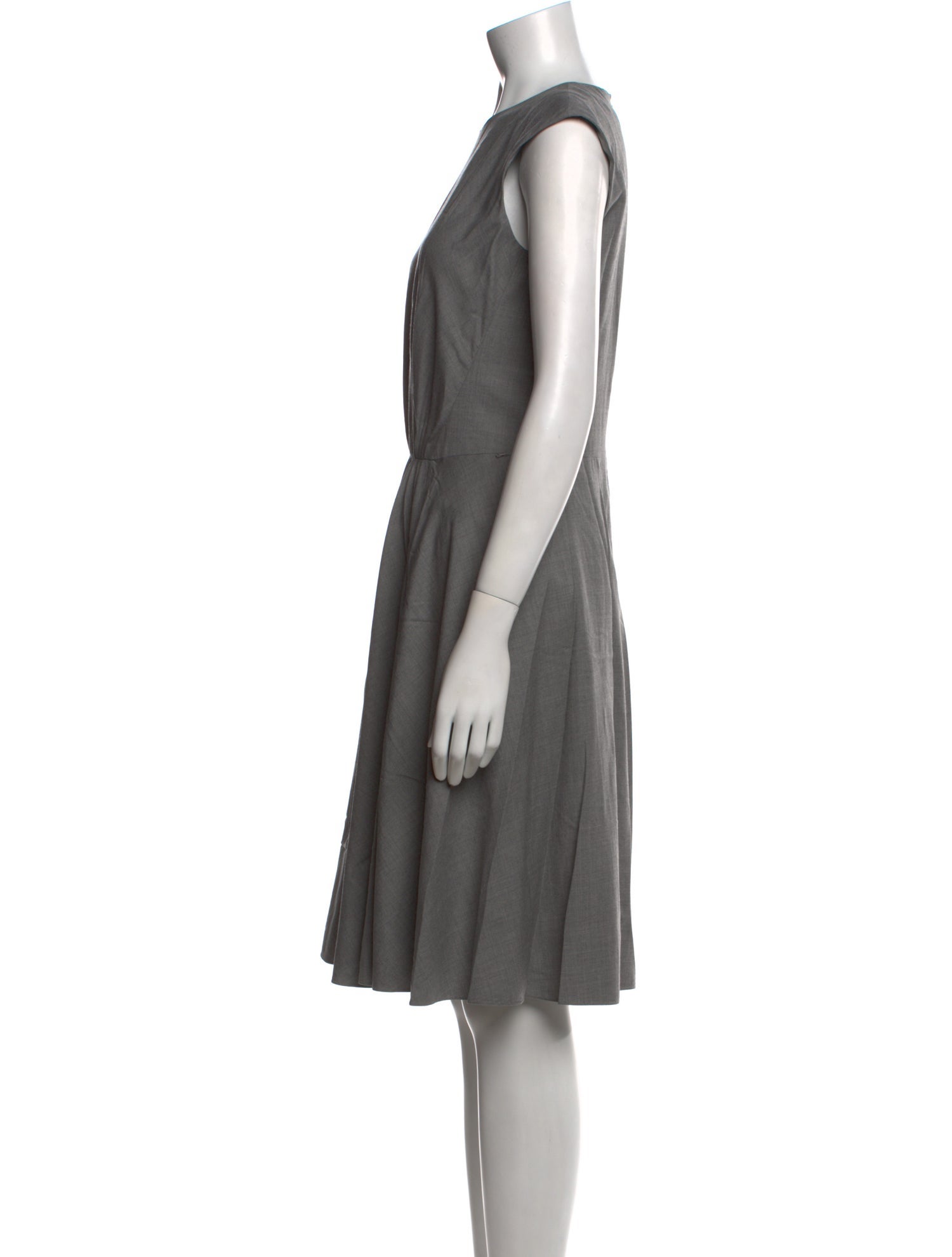 Ralph Lauren Purple Label Wool Knee-Length Dress