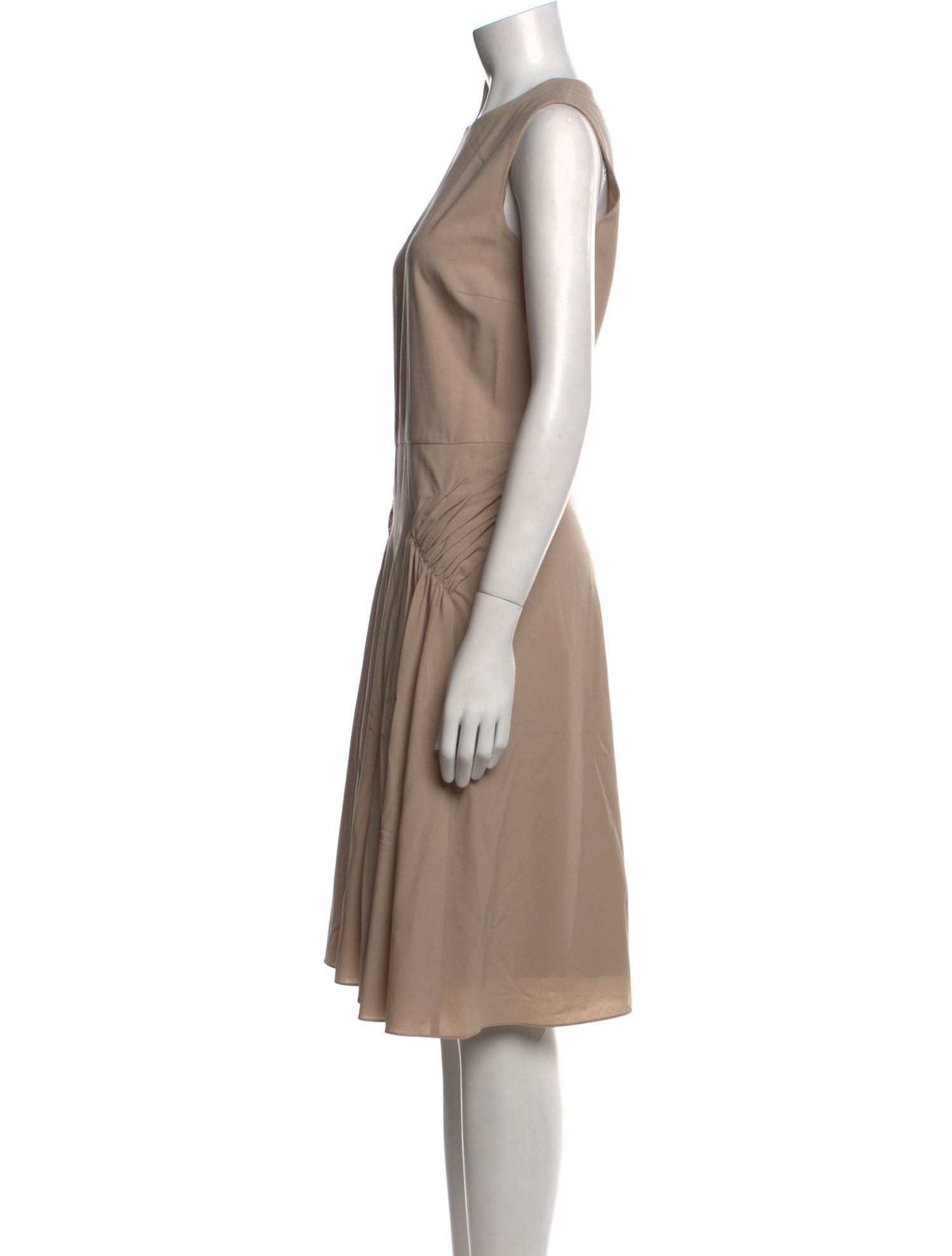 Ralph Lauren Purple Label Wool Midi Length Dress