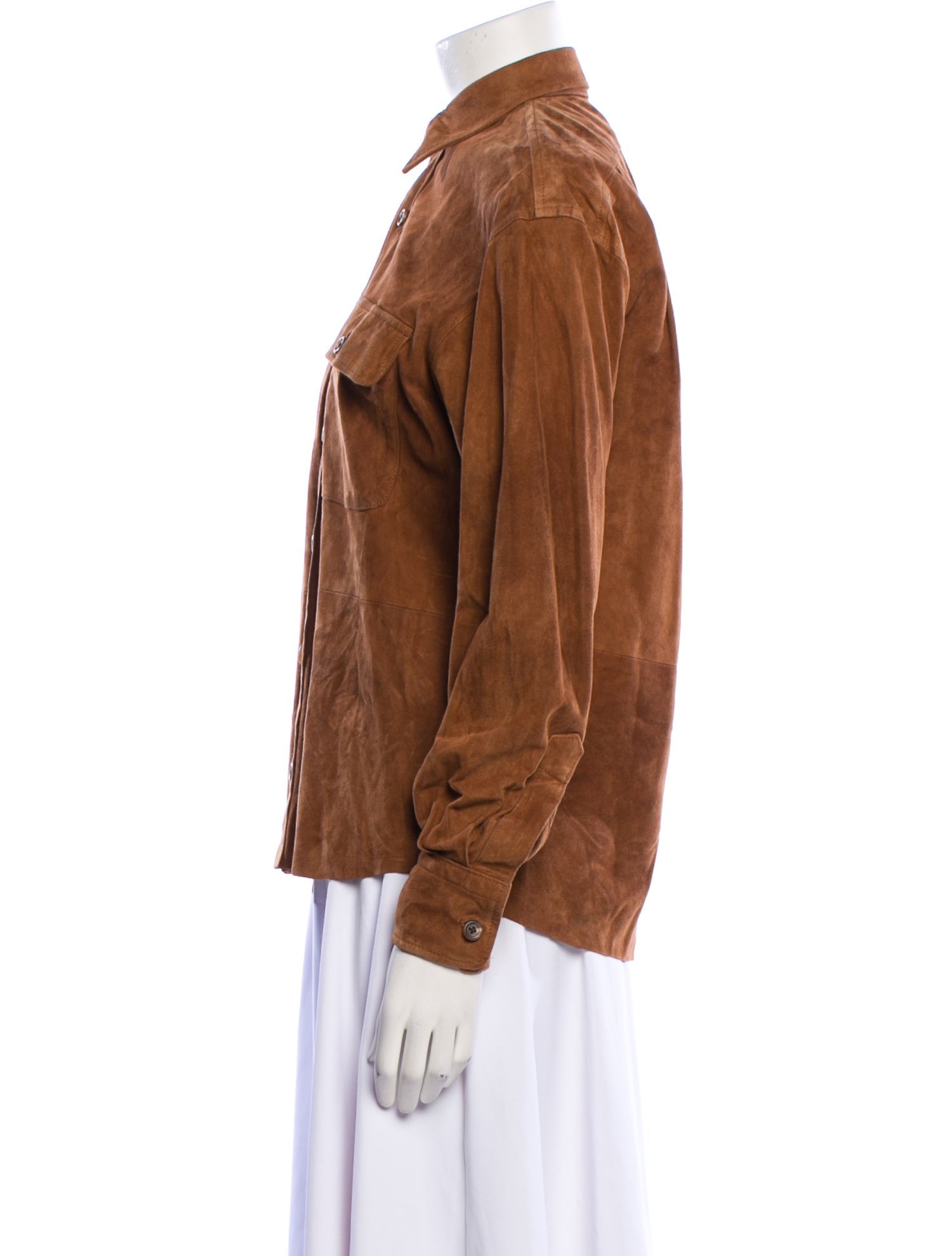 Ralph Lauren Collection Suede Utility Jacket