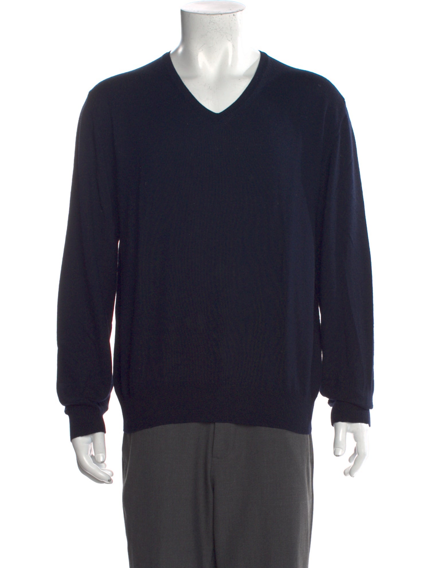 Ralph Lauren Purple Label Merino Wool V-Neck Pullover