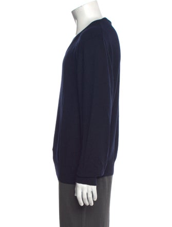 Ralph Lauren Purple Label Merino Wool V-Neck Pullover