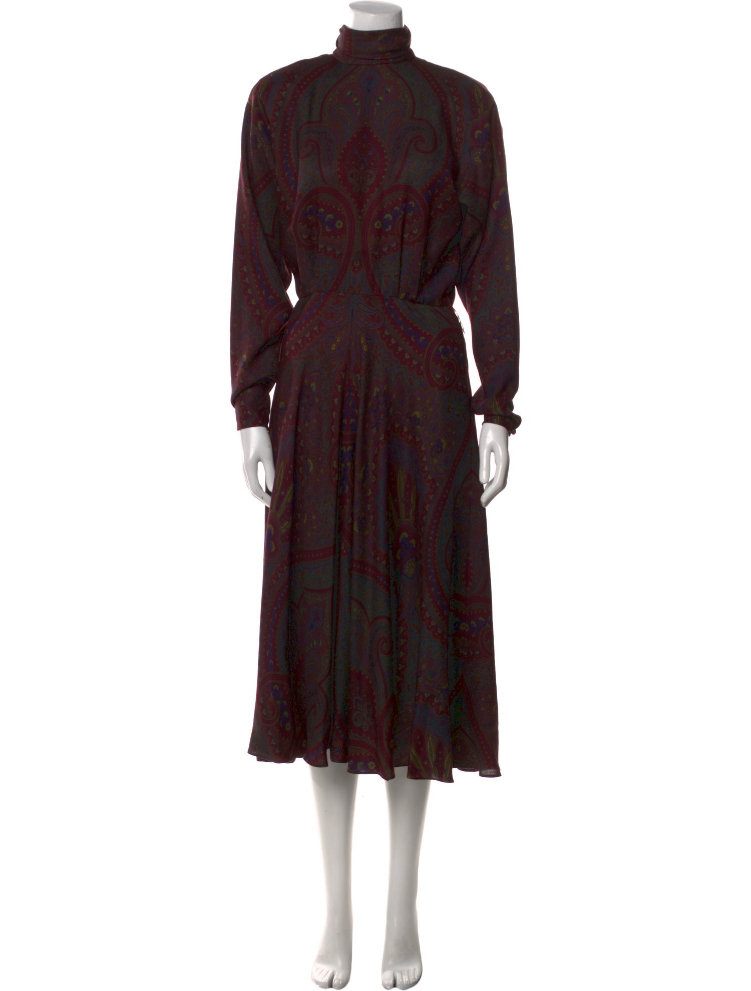 Ralph Lauren Purple Label Wool Long Dress