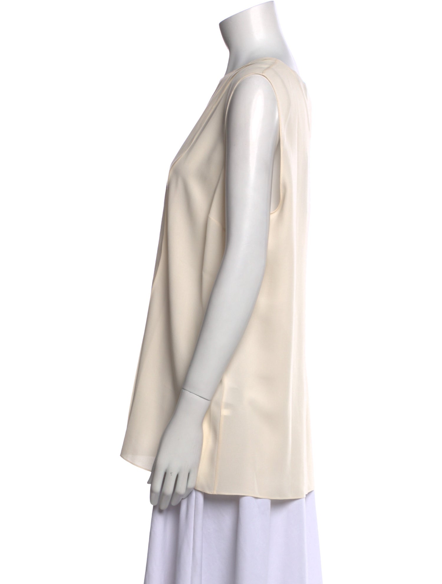 Ralph Lauren Purple Label Silk Scoop Neck Tunic w/ Tags