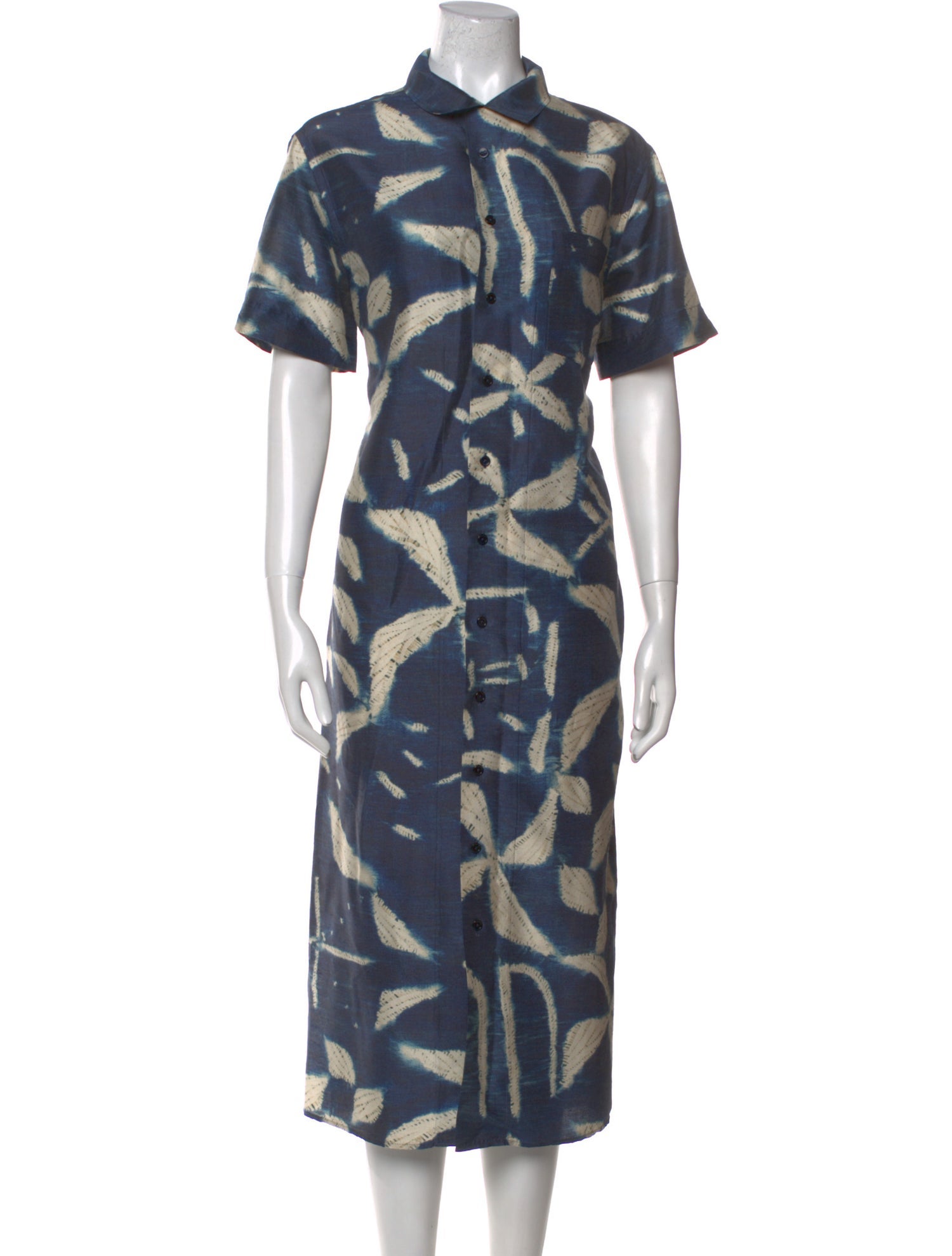 Ralph Lauren Purple Label Printed Long Dress