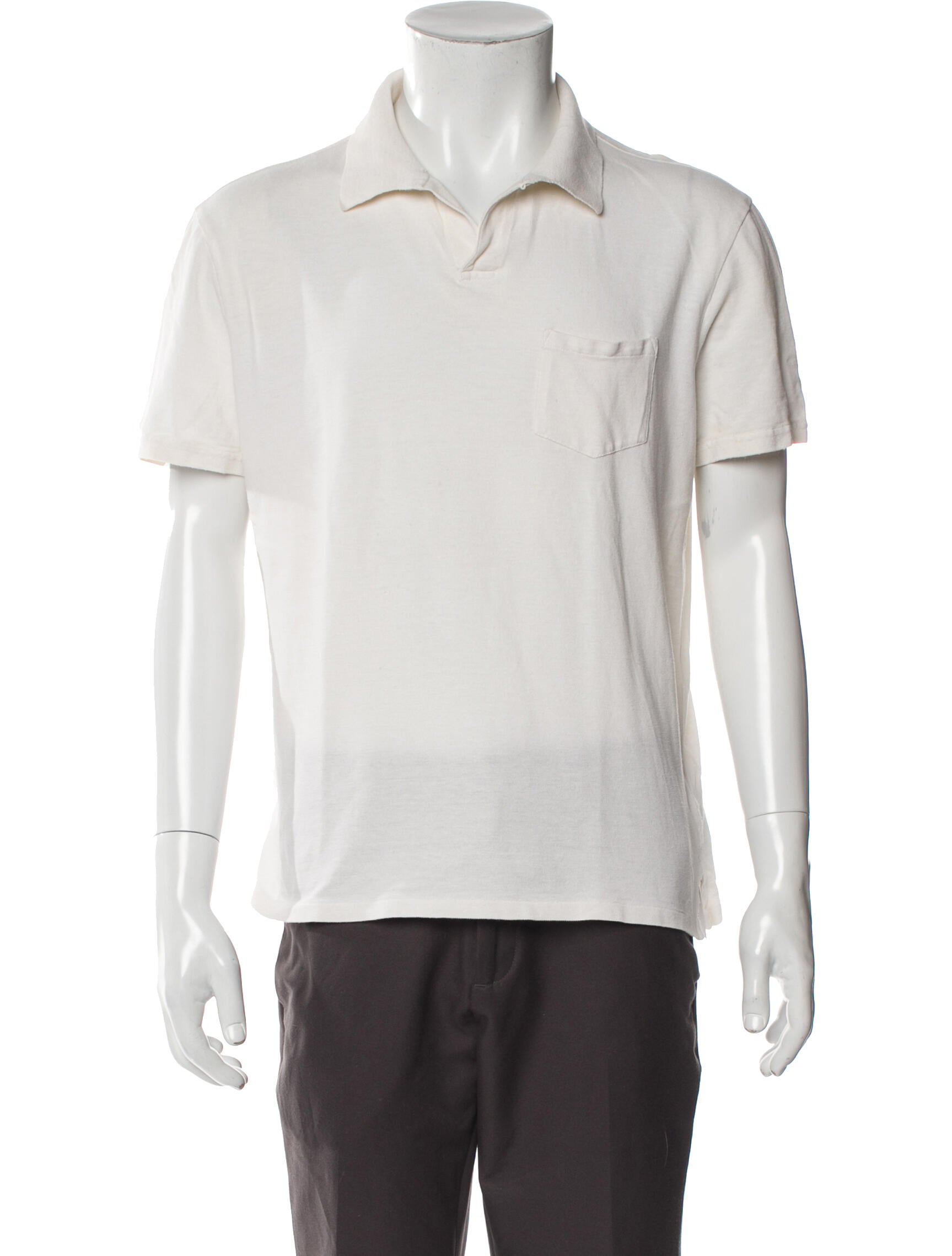 Ralph Lauren Purple Label Collar Short Sleeve Polo Shirt