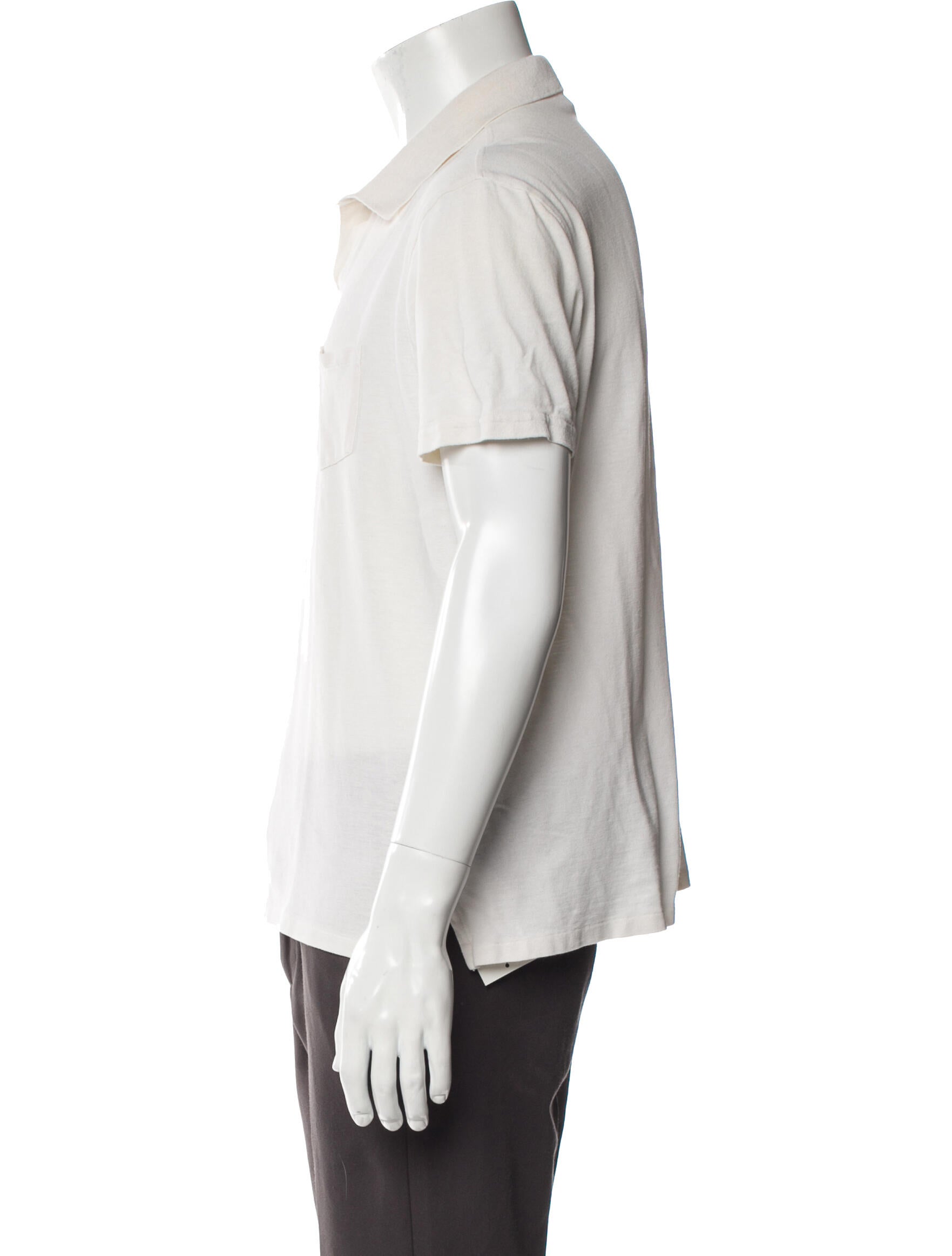 Ralph Lauren Purple Label Collar Short Sleeve Polo Shirt