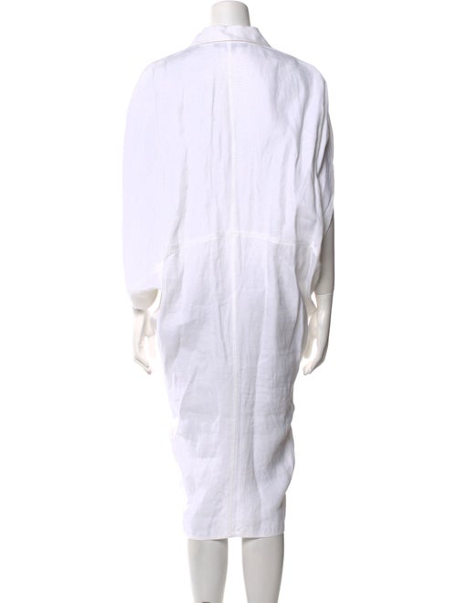 Ralph Lauren Purple Label Linen Midi Length Dress