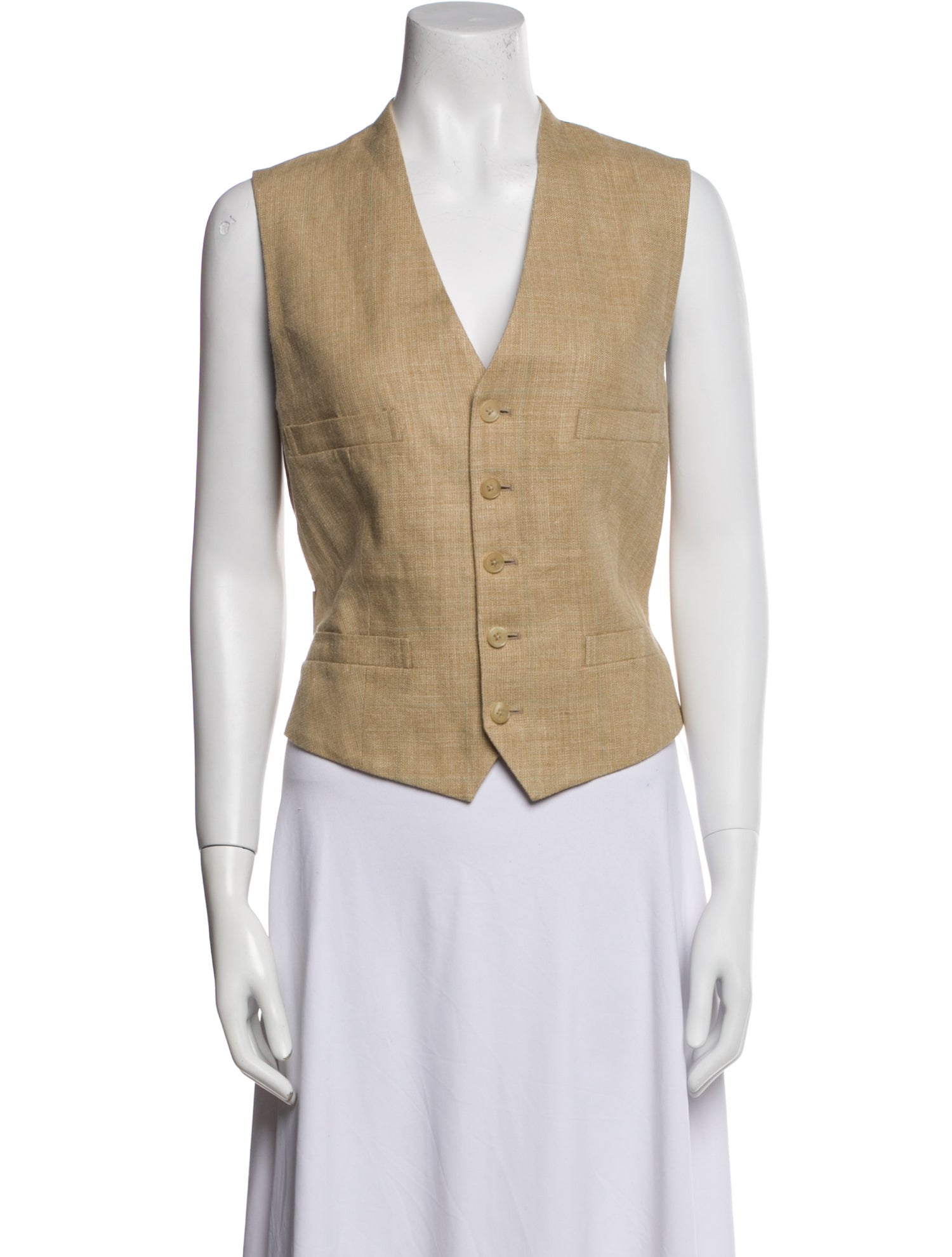 Ralph Lauren Purple Label Silk Vest w/ Tags