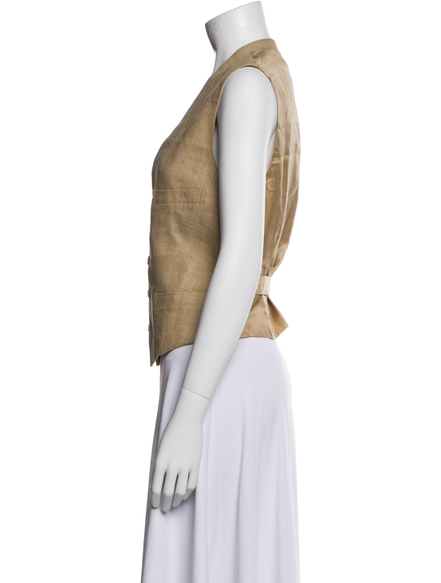 Ralph Lauren Purple Label Silk Vest w/ Tags