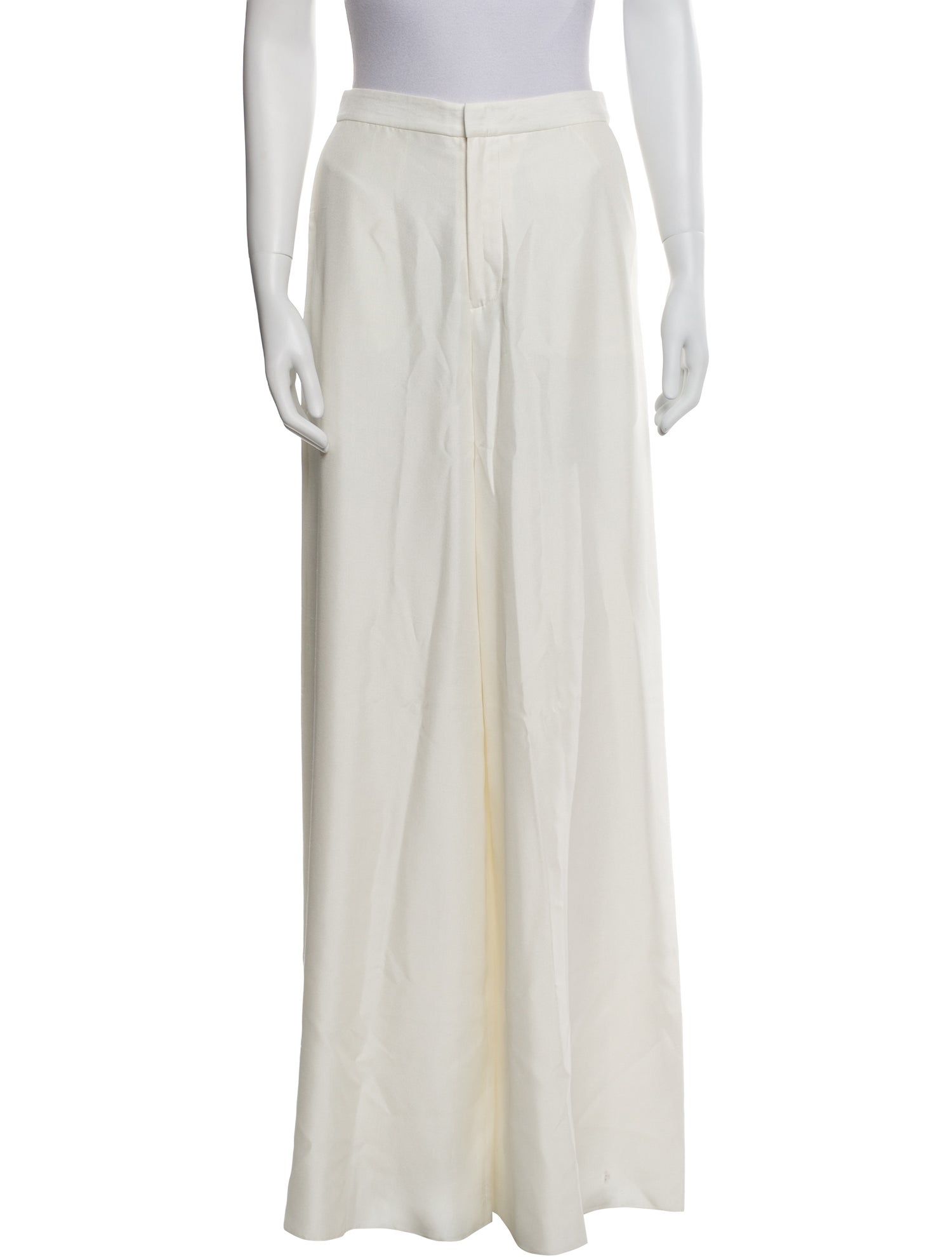 Ralph Lauren Purple Label Silk Wide Leg Pants w/ Tags