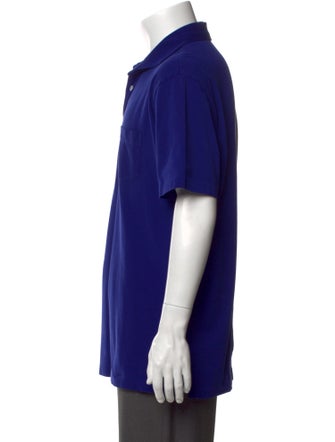 Ralph Lauren Purple Label Collar Short Sleeve Polo Shirt