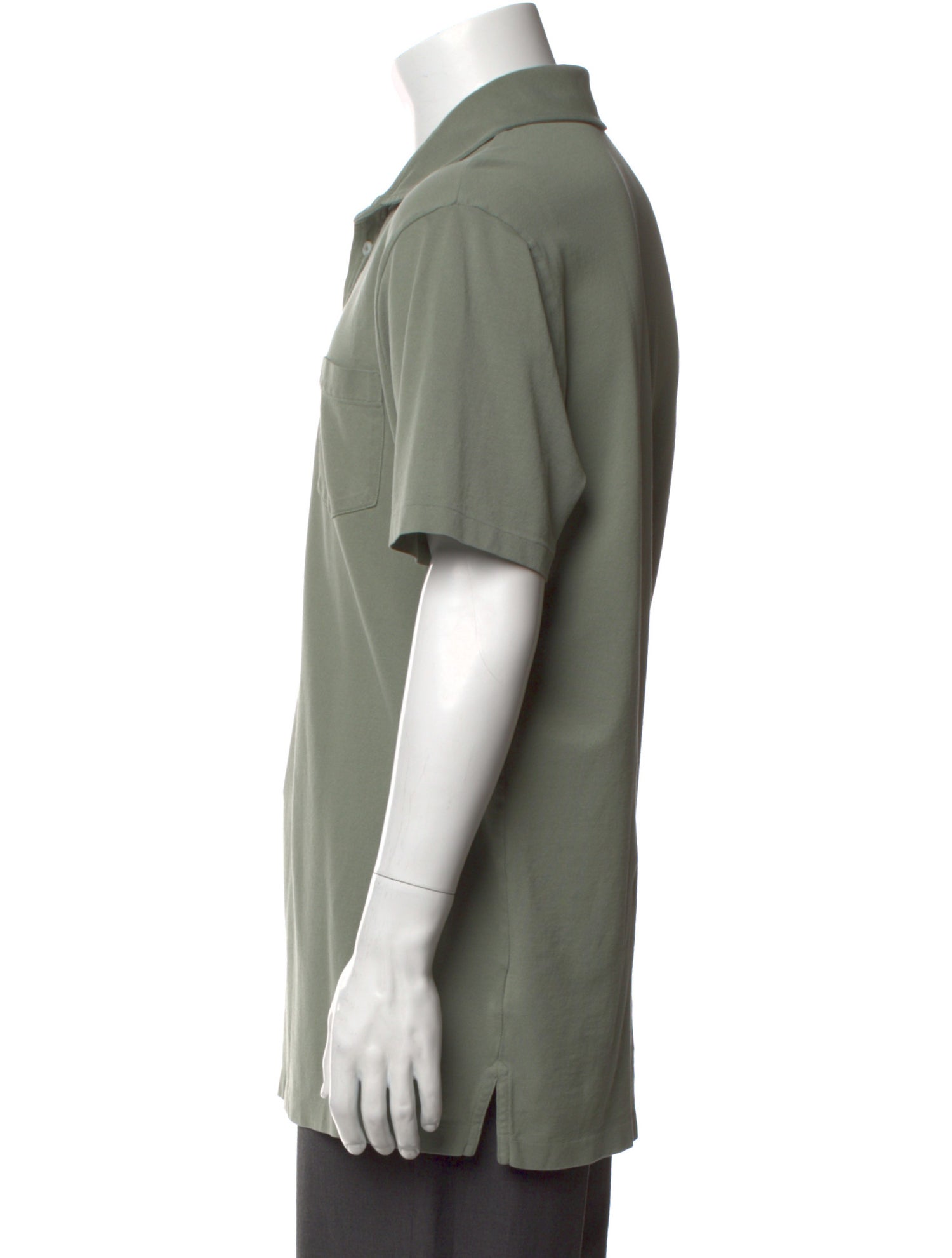 Ralph Lauren Purple Label Collar Short Sleeve Polo Shirt