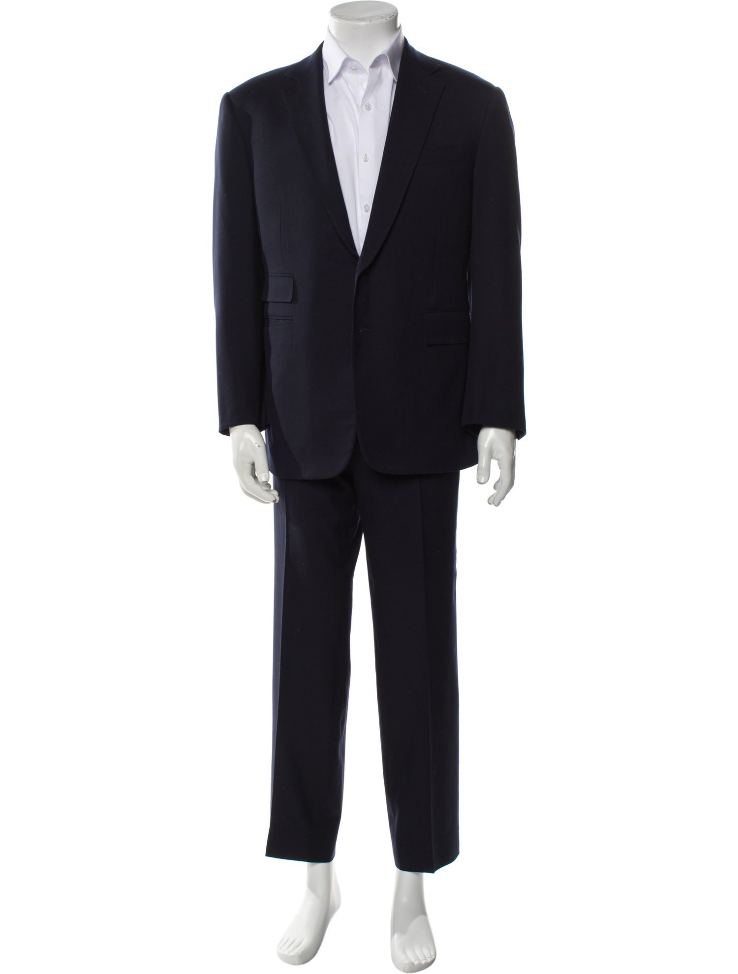 Ralph Lauren Purple Label Wool Two-Piece Suit Vest