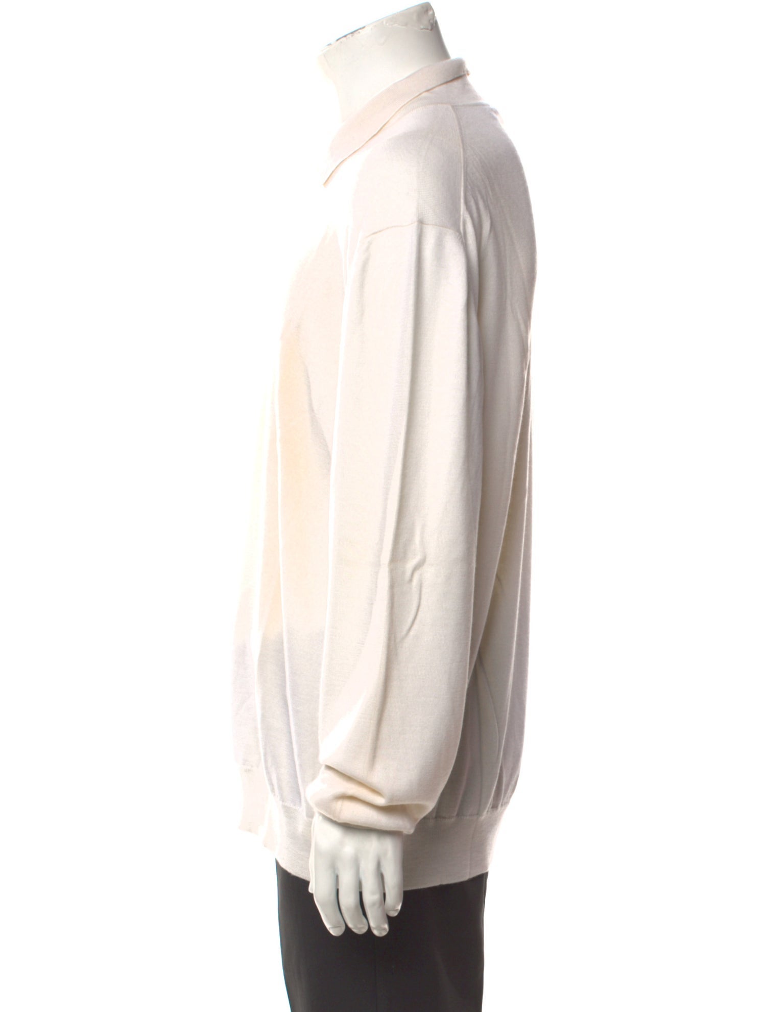 Ralph Lauren Purple Label Cashmere Mock Neck Polo Sweater w/ Tags