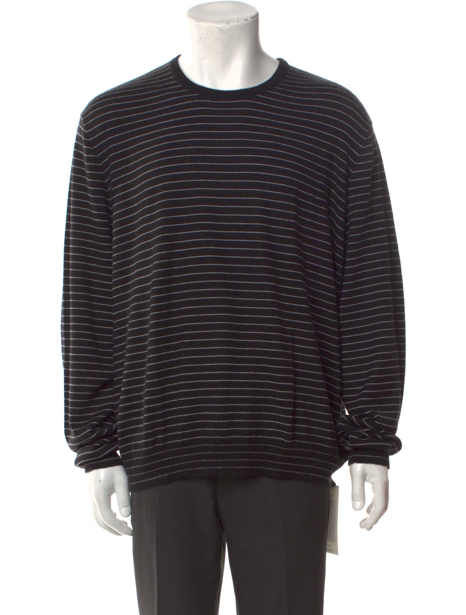 Ralph Lauren Purple Label Cashmere Striped Pullover w/ Tags