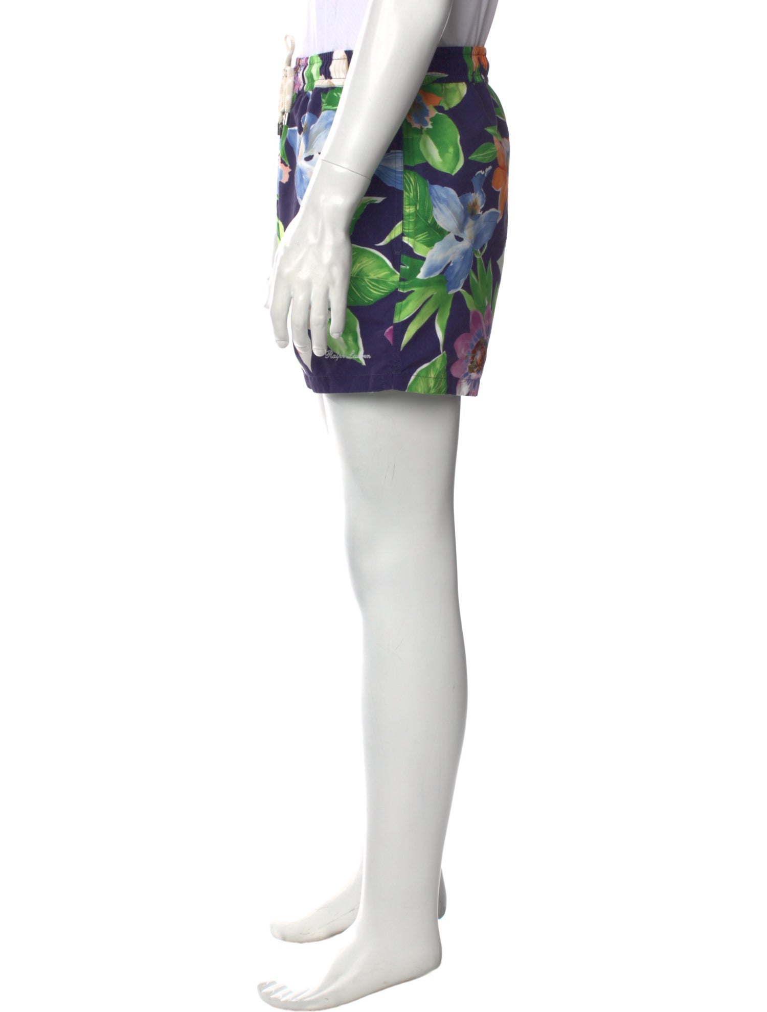 Ralph Lauren Purple Label Floral Print Swim Trunks w/ Tags