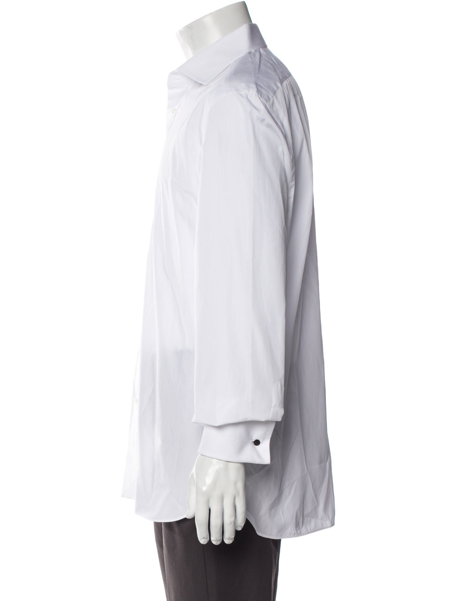 Ralph Lauren Purple Label Striped Long Sleeve Dress Shirt