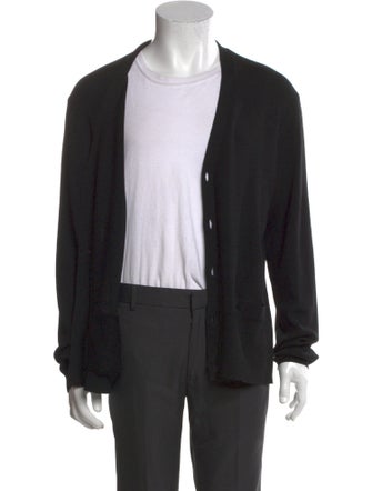 Ralph Lauren Purple Label Merino Wool V-Neck Cardigan