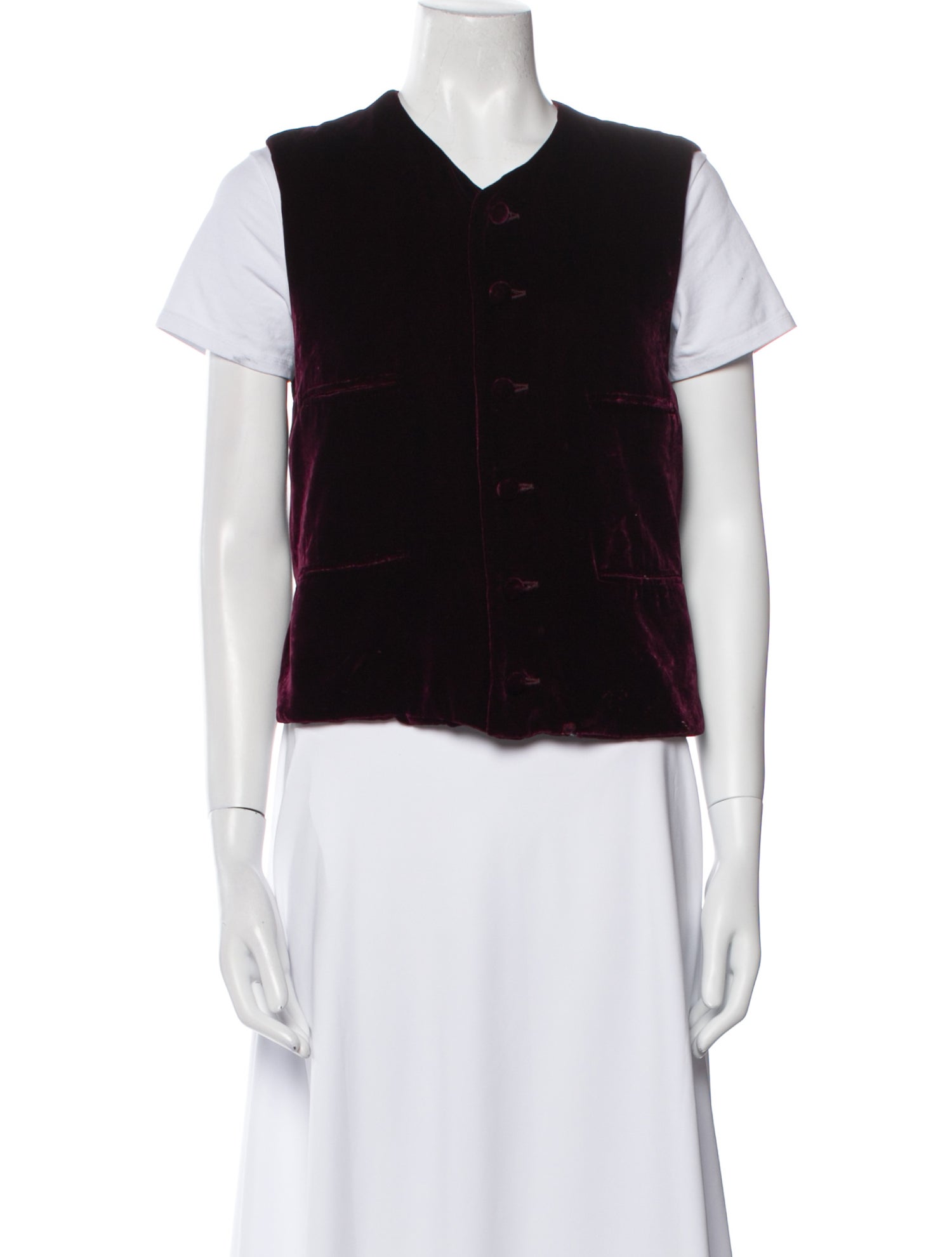 Ralph Lauren Purple Label Vintage Silk Vest