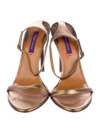 Ralph Lauren Purple Label Leather Sandals