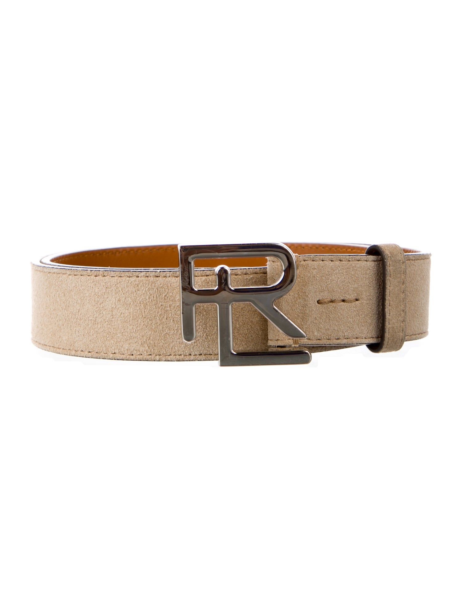 Ralph Lauren Purple Label Suede Belt
