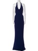 Ralph Lauren Purple Label Halterneck Long Dress