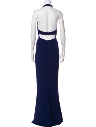 Ralph Lauren Purple Label Halterneck Long Dress