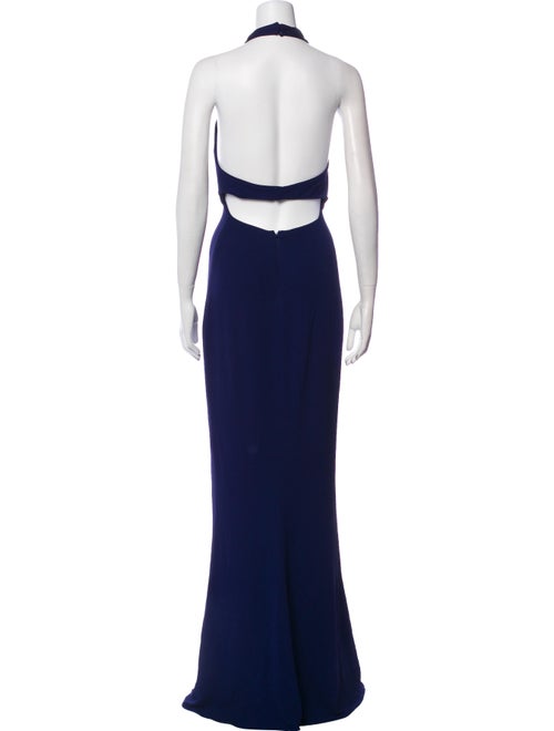 Ralph Lauren Purple Label Halterneck Long Dress