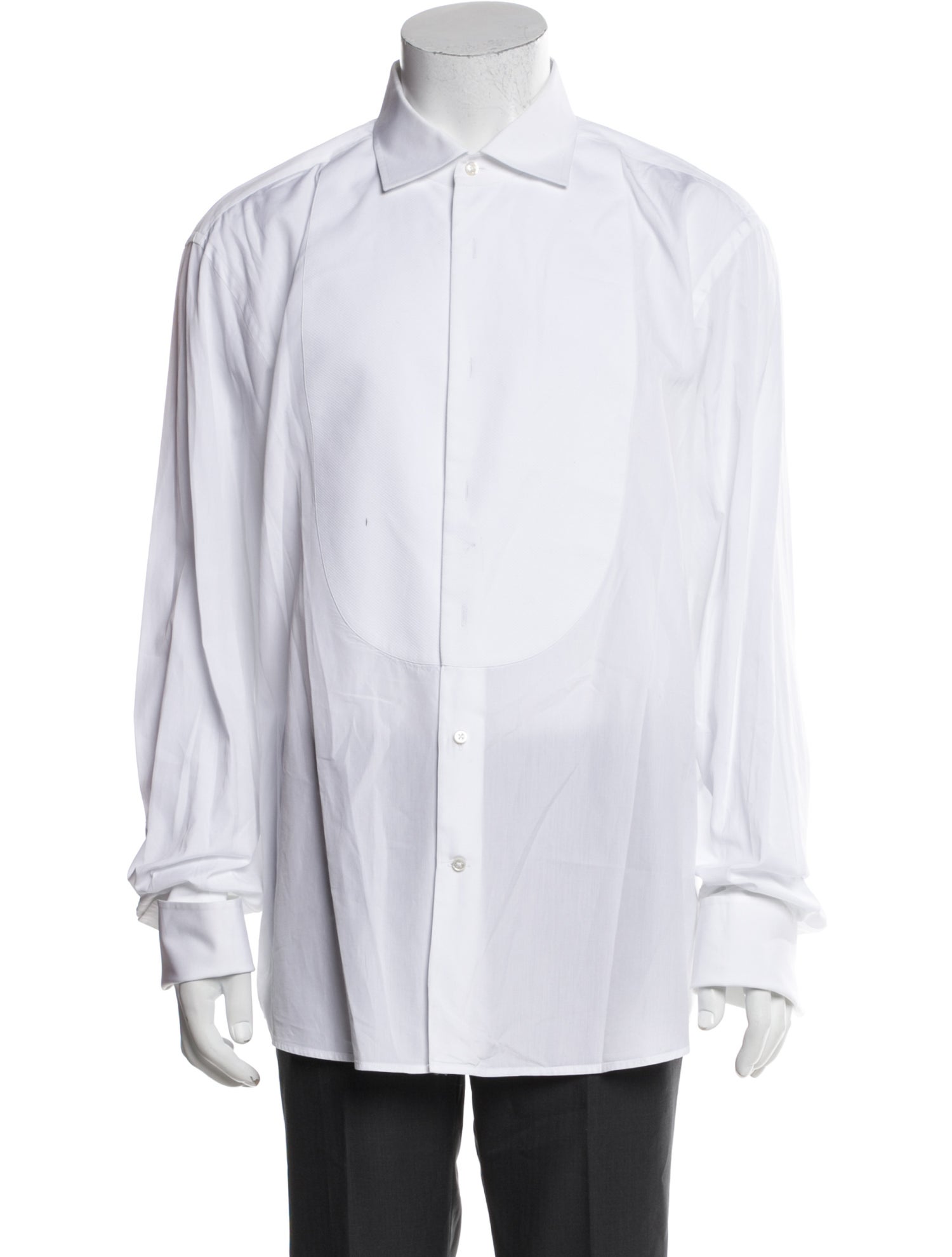 Ralph Lauren Purple Label Long Sleeve Tuxedo Shirt