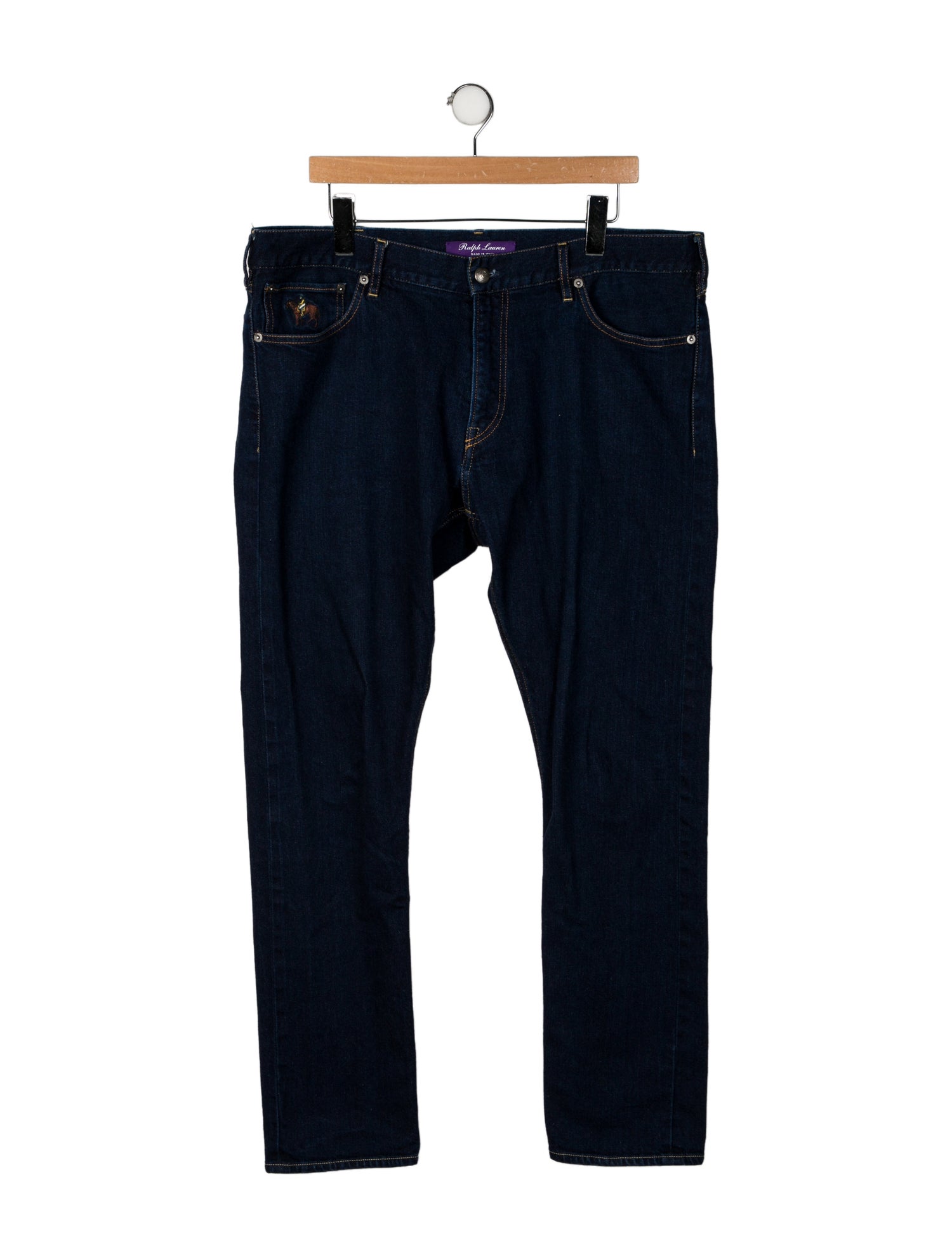 Ralph Lauren Purple Label Straight-Leg Jeans