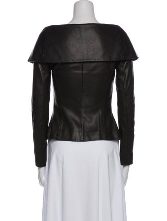 Ralph Lauren Purple Label Lamb Leather Biker Jacket