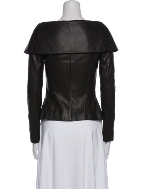 Ralph Lauren Purple Label Lamb Leather Biker Jacket