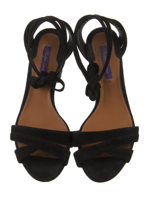 Ralph Lauren Purple Label Suede Sandals