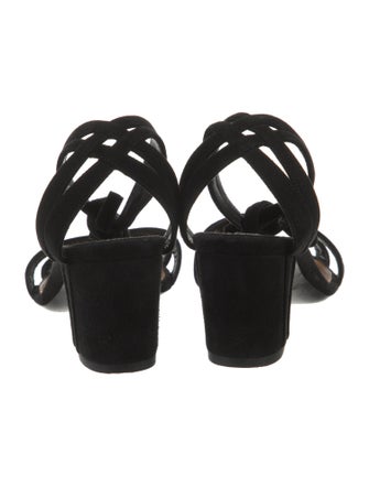 Ralph Lauren Purple Label Suede Sandals