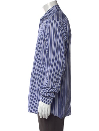 Ralph Lauren Purple Label Striped Long Sleeve Shirt