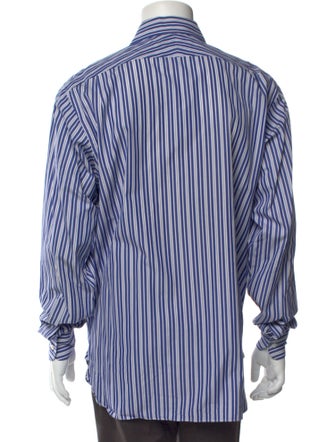 Ralph Lauren Purple Label Striped Long Sleeve Shirt