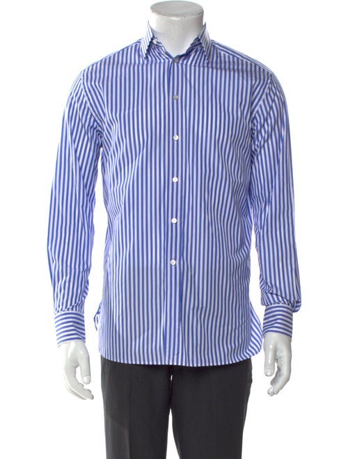 Ralph Lauren Purple Label Striped Long Sleeve Shirt