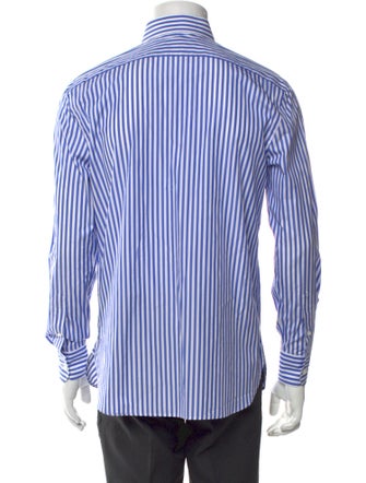 Ralph Lauren Purple Label Striped Long Sleeve Shirt